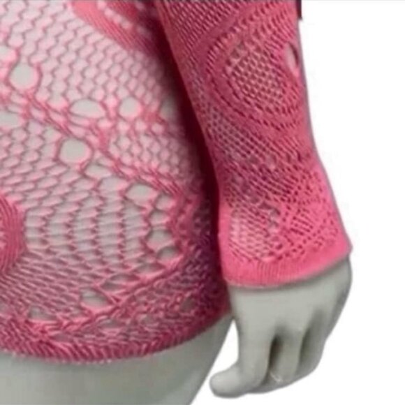 fishnet lace mesh bodycon mini - Picture 2 of 6